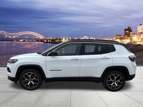 Bright White Clearcoat 2025 Jeep Compass Limited