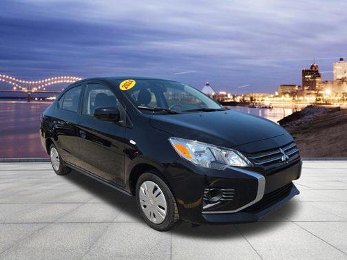 Jet Black Metallic 2024 Mitsubishi Mirage G4 ES