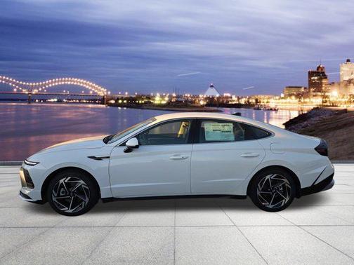 Serenity White 2026 Hyundai SONATA SEL