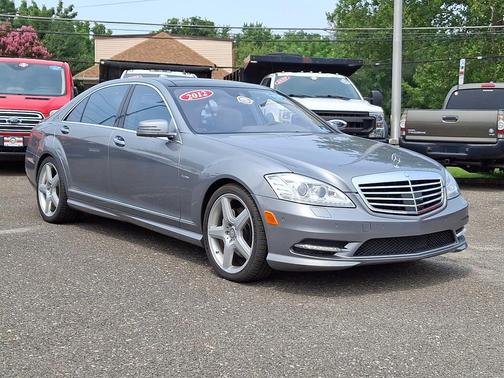 Palladium Silver Metallic 2012 Mercedes-Benz S-Class S 550