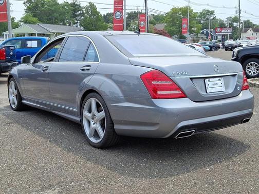 Palladium Silver Metallic 2012 Mercedes-Benz S-Class S 550