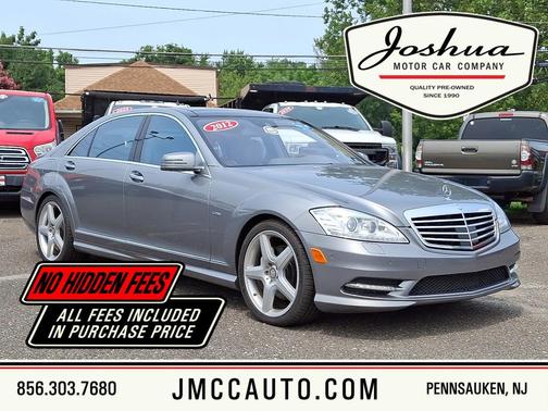 Palladium Silver Metallic 2012 Mercedes-Benz S-Class S 550