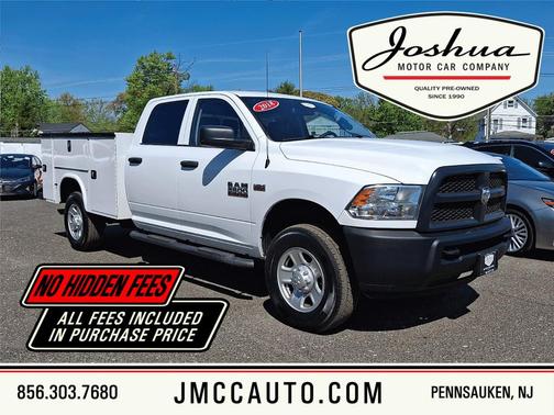 Bright White Clearcoat 2018 RAM 2500 Tradesman Crew Cab 4x4 8' Box