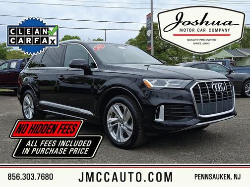 Orca Black Metallic 2021 Audi Q7 45 Premium Plus