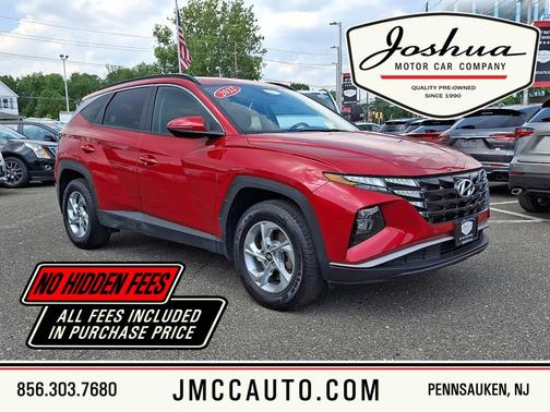 Calypso Red 2022 Hyundai TUCSON SEL