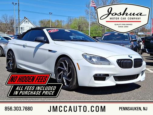 Mineral White Metallic 2014 BMW 650 xDrive