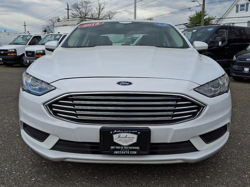 Oxford White 2018 Ford Fusion Hybrid S
