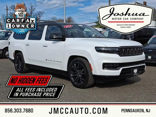 Bright White Clearcoat 2024 Jeep Grand Wagoneer L Series II 4x4