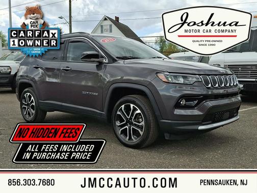 Granite Crystal Metallic Clearcoat 2022 Jeep Compass Limited