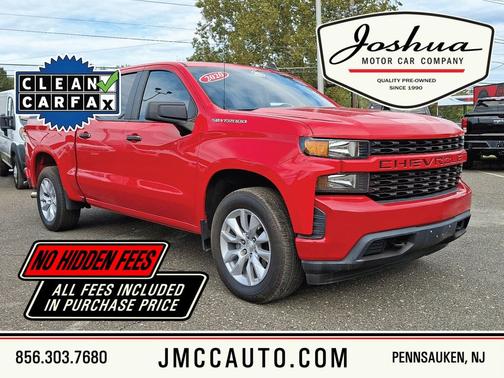 Cajun Red Tintcoat 2020 Chevrolet Silverado 1500 Custom