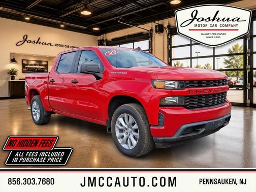 Cajun Red Tintcoat 2020 Chevrolet Silverado 1500 Custom