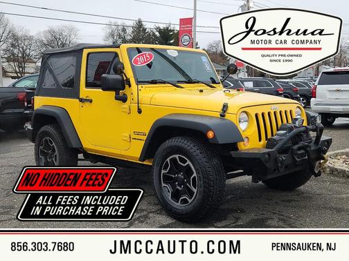 Baja Yellow 2015 Jeep Wrangler Sport