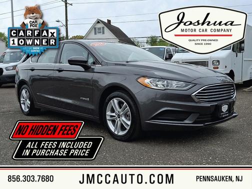 Magnetic Metallic 2018 Ford Fusion Hybrid S