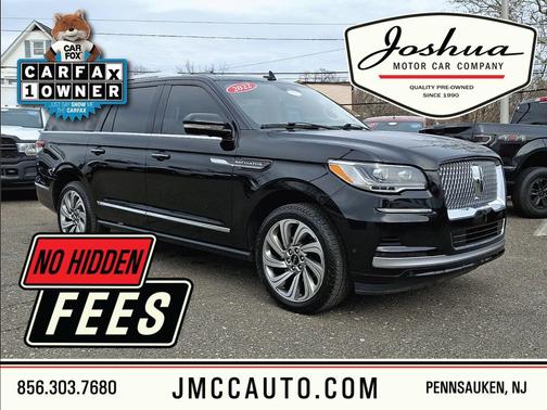 Infinite Black Metallic Clearcoat 2022 Lincoln Navigator Reserve