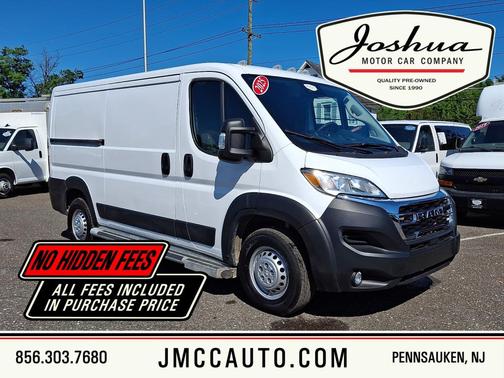Bright White Clearcoat 2025 RAM ProMaster 2500 Tradesman