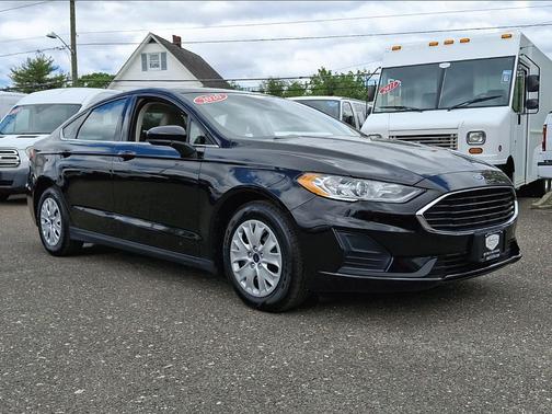 Agate Black Metallic 2020 Ford Fusion S