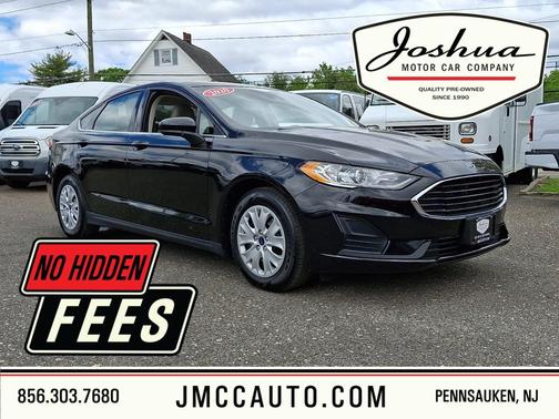 Agate Black Metallic 2020 Ford Fusion S