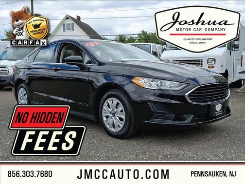 Agate Black Metallic 2020 Ford Fusion S