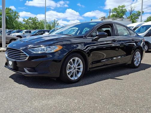 Agate Black Metallic 2020 Ford Fusion Hybrid SE