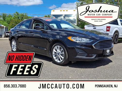 Agate Black Metallic 2020 Ford Fusion Hybrid SE