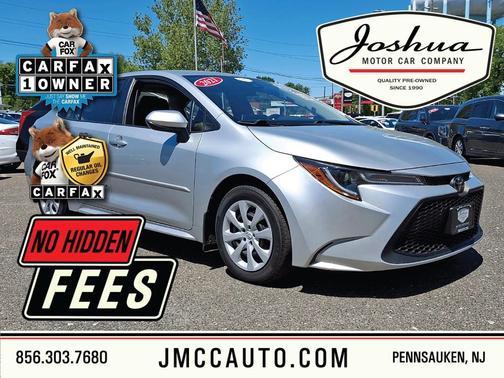 Classic Silver Metallic 2021 Toyota Corolla LE
