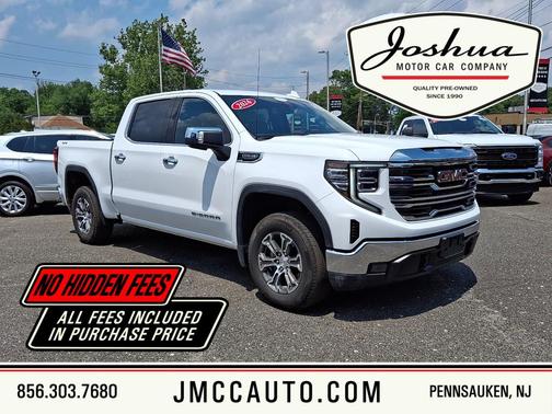 Summit White 2026 GMC Sierra 1500 SLT