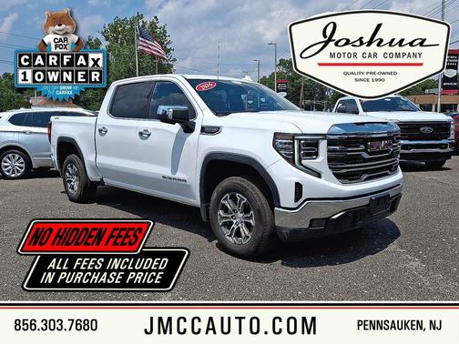 Summit White 2026 GMC Sierra 1500 SLT