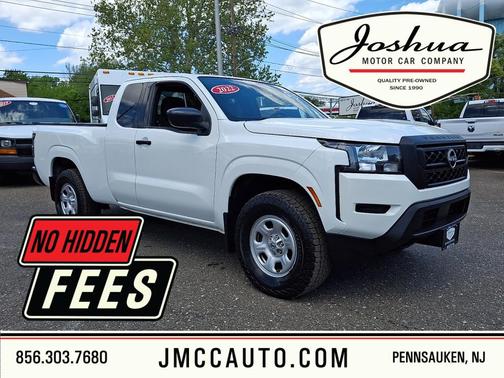 Glacier White 2022 Nissan Frontier S