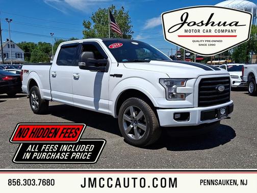 Oxford White 2016 Ford F-150 Lariat