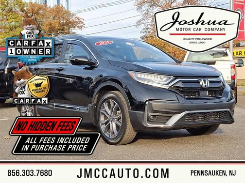 Crystal Black Pearl 2021 Honda CR-V AWD Touring