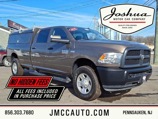 RV Match Walnut Brown Metallic Clearcoat 2018 RAM 3500 Tradesman Crew Cab 4x4 8' Box
