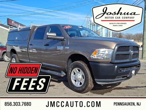 2018 RAM 3500 Tradesman Crew Cab 4x4 8' Box