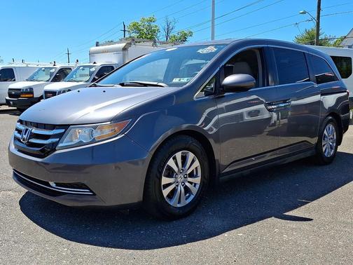 Modern Steel Metallic 2014 Honda Odyssey EX-L