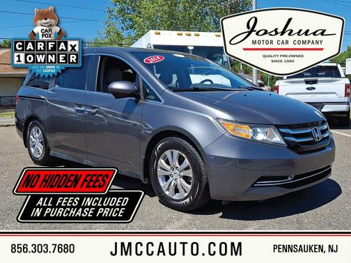 Modern Steel Metallic 2014 Honda Odyssey EX-L