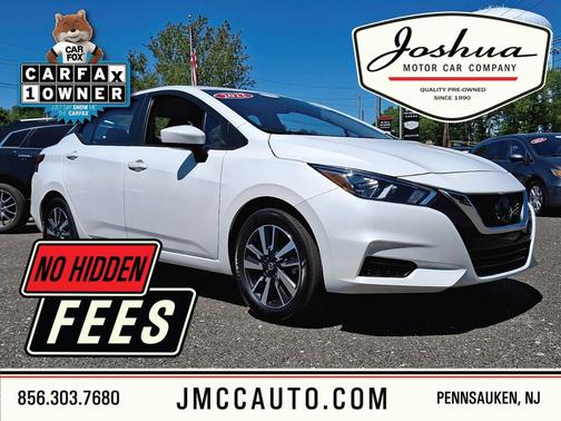 Aspen White Tricoat 2022 Nissan Versa 1.6 SV