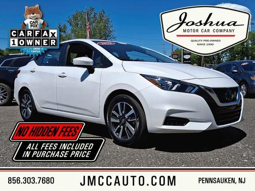 Aspen White Tricoat 2022 Nissan Versa 1.6 SV