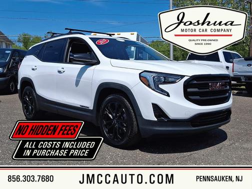 Summit White 2019 GMC Terrain SLT