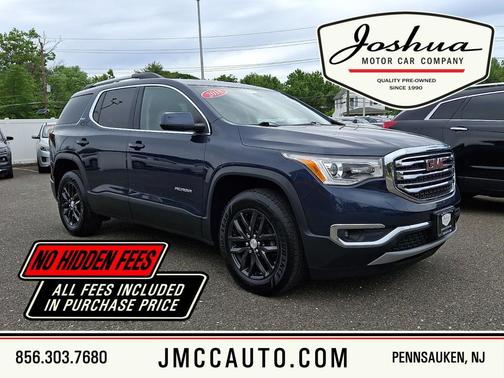 Blue Steel Metallic 2018 GMC Acadia SLT-1