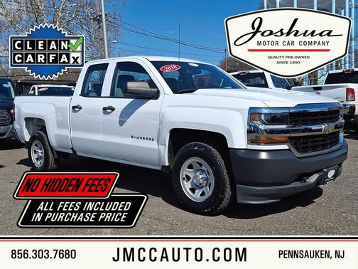 Summit White 2018 Chevrolet Silverado 1500 WT