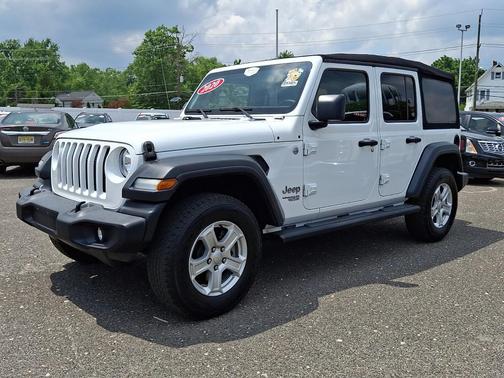 Bright White Clearcoat 2020 Jeep Wrangler Unlimited Sport