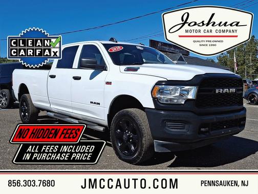 Bright White Clearcoat 2020 RAM 2500 Tradesman Crew Cab 4X4 8' Box