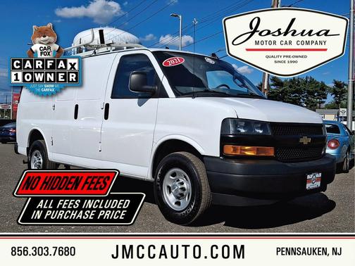 Summit White 2021 Chevrolet Express 2500 LT