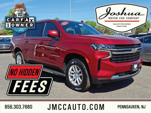 Cherry Red Tintcoat 2022 Chevrolet Suburban LT