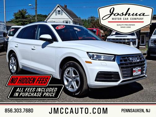Glacier White Metallic 2019 Audi Q5 45 Premium