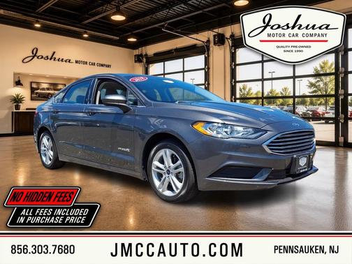 Magnetic Metallic 2018 Ford Fusion Hybrid S