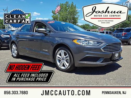Magnetic Metallic 2018 Ford Fusion Hybrid S