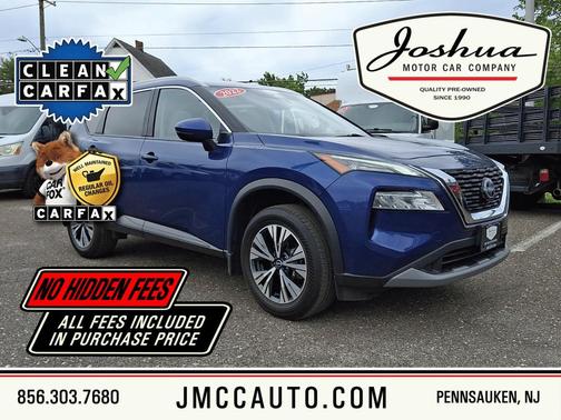 Caspian Blue Metallic 2022 Nissan Rogue SV
