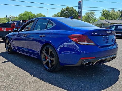 Mallorca Blue 2021 Genesis G70 3.3T AWD