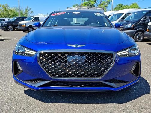 Mallorca Blue 2021 Genesis G70 3.3T AWD