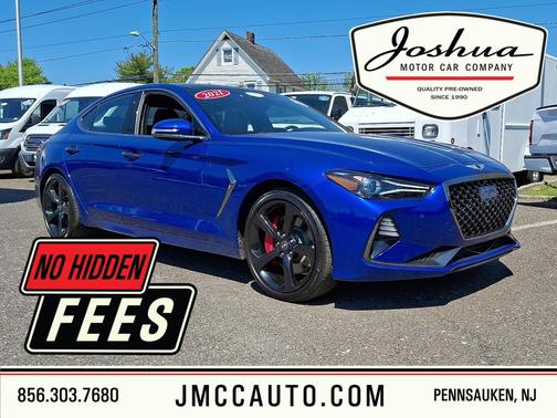Mallorca Blue 2021 Genesis G70 3.3T AWD